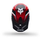 Casque FOX v1 frame rouge | Oxmoto