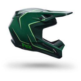 Casque FOX v1 raid vert | Oxmoto
