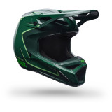 Casque FOX v1 raid vert | Oxmoto