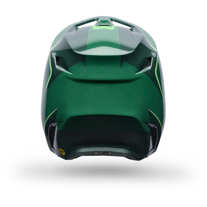 Casque FOX v1 raid vert | Oxmoto