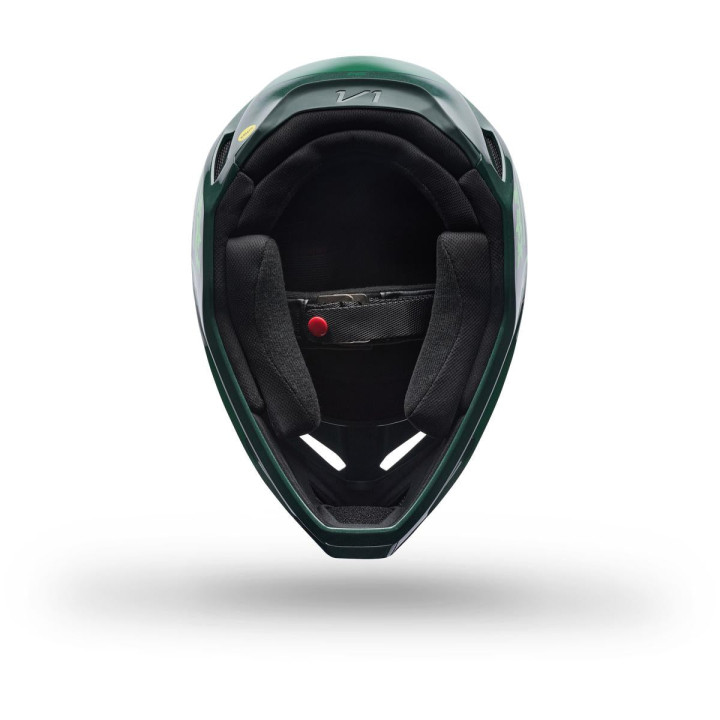 Casque FOX v1 raid vert | Oxmoto