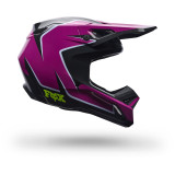 Casque FOX v1 raid violet | Oxmoto
