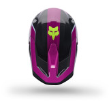 Casque FOX v1 raid violet | Oxmoto