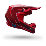 Casque FOX v1 raid rouge | Oxmoto
