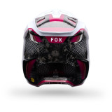 Casque FOX v3 rs tactile blanc | Oxmoto