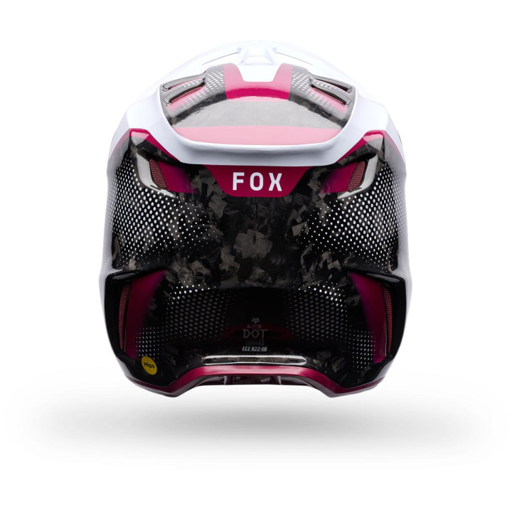 Casque FOX v3 rs tactile blanc | Oxmoto