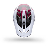Casque FOX v3 rs tactile blanc | Oxmoto