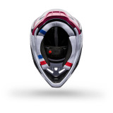 Casque FOX v3 rs tactile blanc | Oxmoto