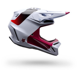 Casque FOX v3 tine blanc 36384-527-XS | Oxmoto