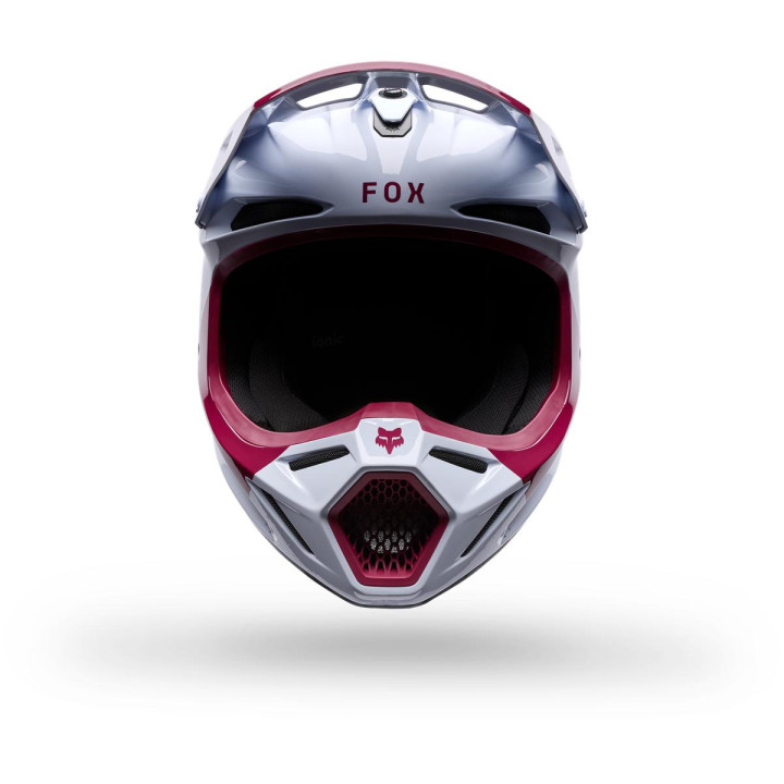 Casque FOX v3 tine blanc 36384-527-XS | Oxmoto