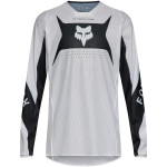 maillot fox 180 air taper noir/blanc