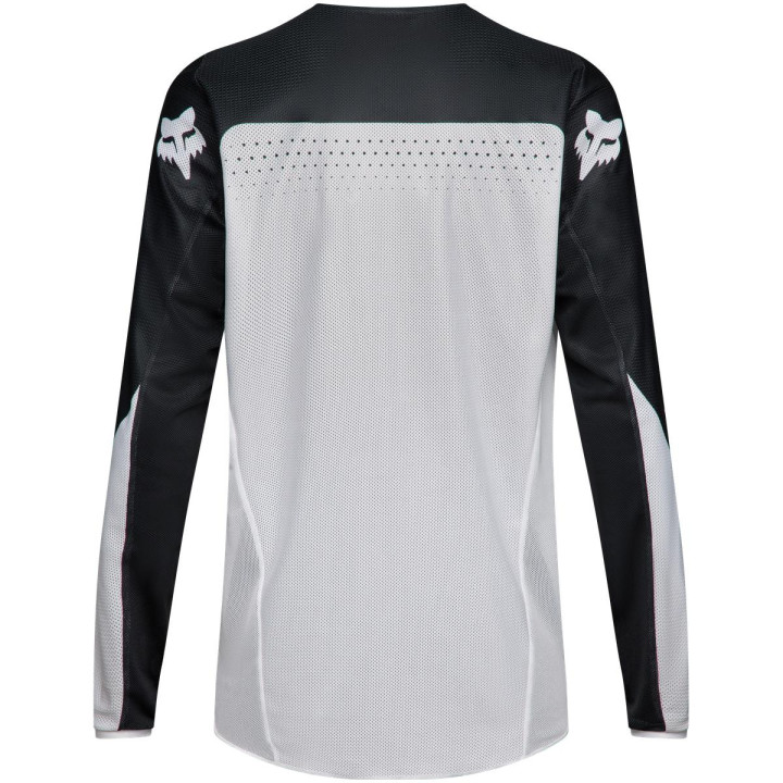 Maillot FOX 180 air taper noir/blanc | Oxmoto