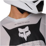 Maillot FOX 180 air taper noir/blanc | Oxmoto