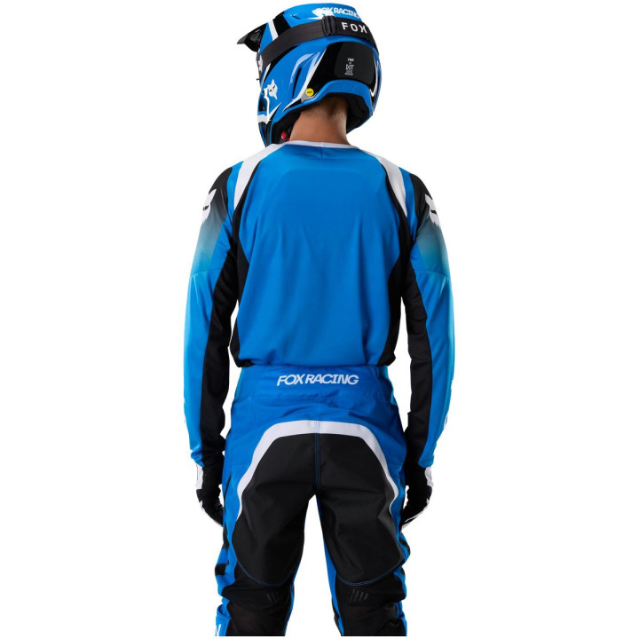 Maillot FOX 180 frame bleu | Oxmoto