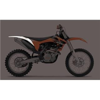 Garde-boue arrière blanc KTM sx/sx-f | Oxmoto