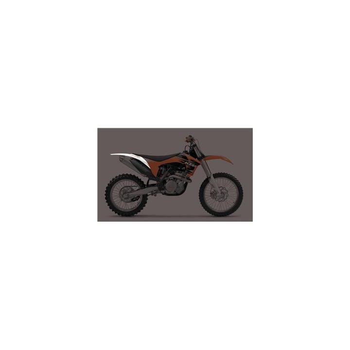 Garde-boue arrière blanc KTM sx/sx-f | Oxmoto
