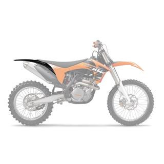 Garde-boue arrière UFO noir KTM SX/SX-F | Oxmoto