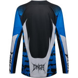Maillot FOX 180 hd38 noir/bleu | Oxmoto