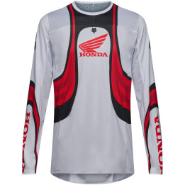 Maillot FOX 180 Honda blanc/rouge | Oxmoto