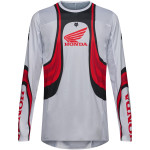 maillot fox 180 honda blanc/rouge