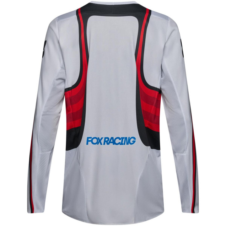 Maillot FOX 180 Honda blanc/rouge | Oxmoto
