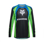 maillot fox 180 kawasaki noir