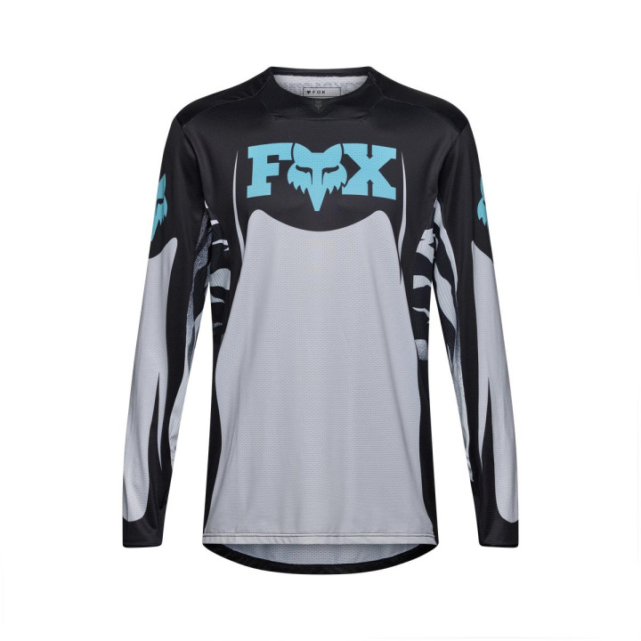 Maillot FOX 360 clutch blanc/noir | Oxmoto