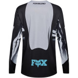 Maillot FOX 360 clutch blanc/noir | Oxmoto