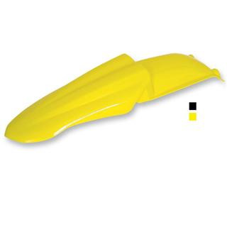 Garde-boue arriere jaune pour tc,te250/450 2003-04 et cr,wr125/250/360 2000-05