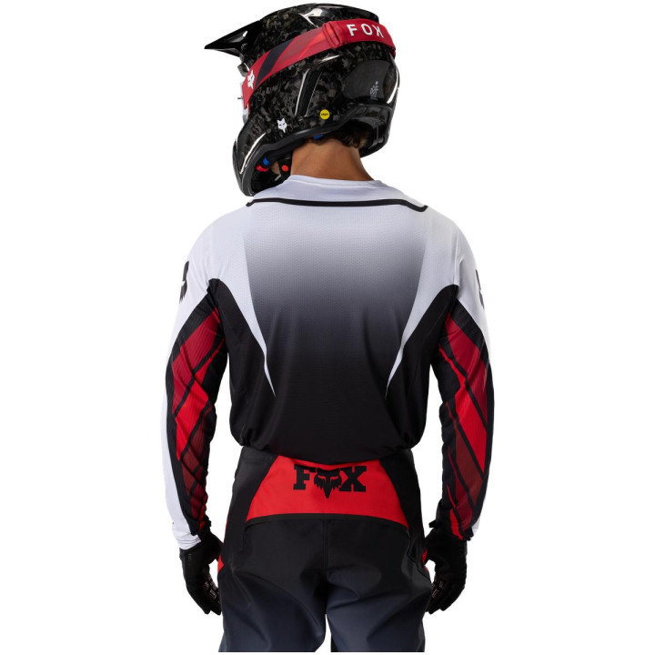 Maillot FOX 360 foundry rouge | Oxmoto