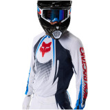 Maillot FOX 360 temper blanc | Oxmoto