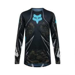 Maillot FOX flexair apex noir | Oxmoto