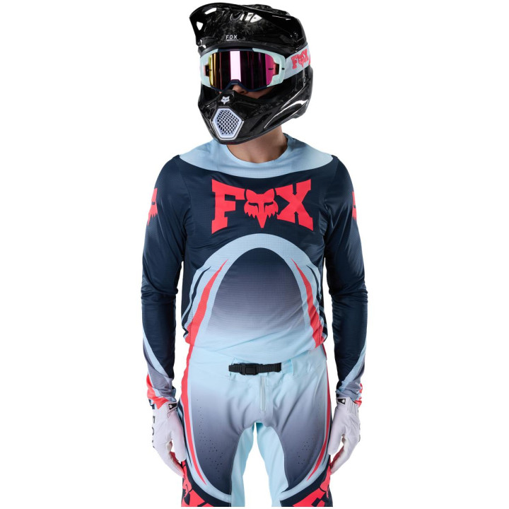 Maillot FOX flexair arc bleu | Oxmoto