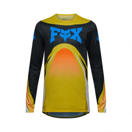 Maillot FOX flexair arc jaune | Oxmoto