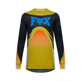 Maillot FOX flexair arc jaune | Oxmoto