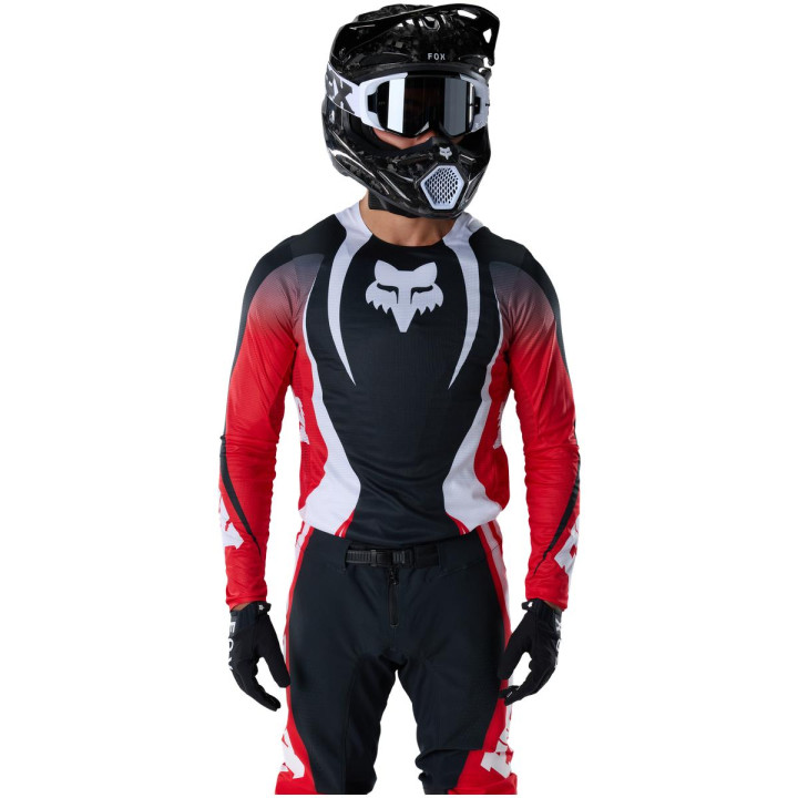 Maillot FOX flexair thorn rouge | Oxmoto