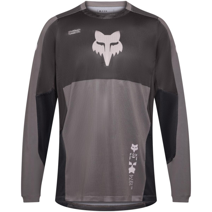 Maillot FOX ranger air off road noir/gris | Oxmoto