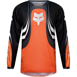 Maillot enfant FOX 180 draft orange 40654-460-YS | Oxmoto