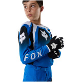 Maillot enfant FOX 180 frame bleu | Oxmoto
