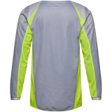 Maillot enfant FOX 180 frame gris/jaune | Oxmoto