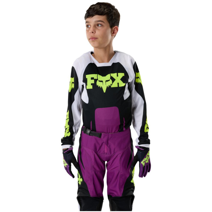 Maillot enfant FOX 180 raid violet 40673-E07-YS | Oxmoto