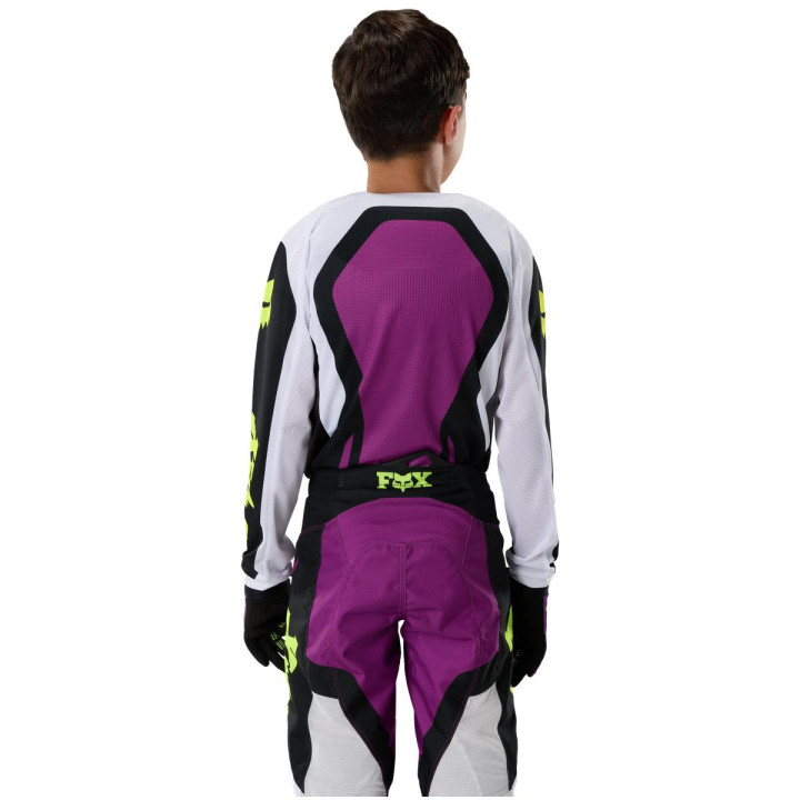 Maillot enfant FOX 180 raid violet 40673-E07-YS | Oxmoto