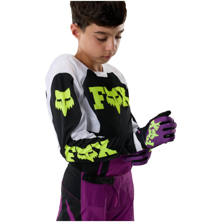 Maillot enfant FOX 180 raid violet 40673-E07-YS | Oxmoto