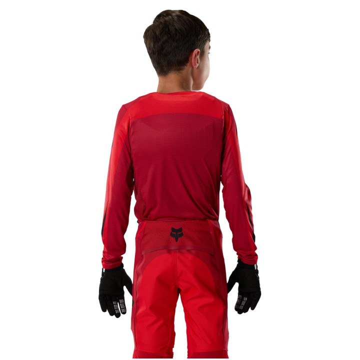 Maillot enfant FOX flexair arc rouge | Oxmoto