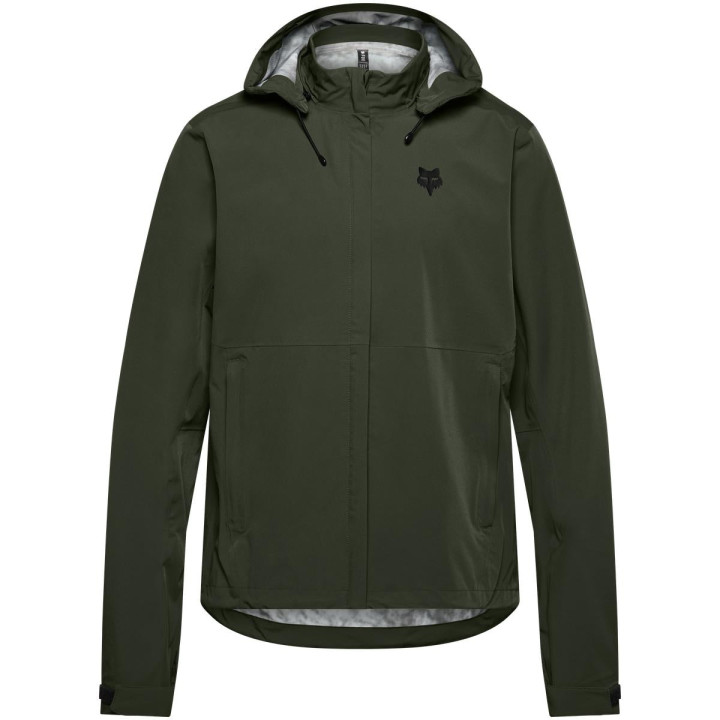 Veste FOX ranger o.r. packable rain vert | Oxmoto