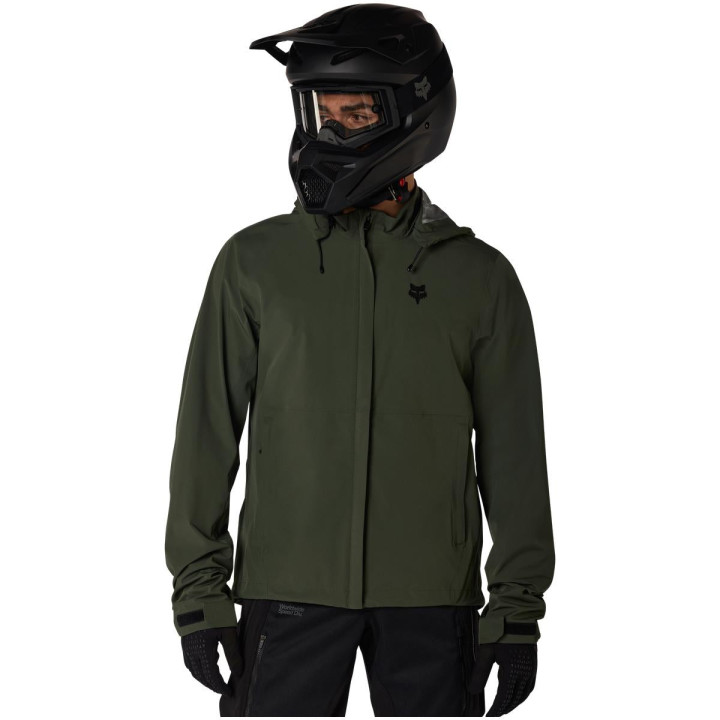 Veste FOX ranger o.r. packable rain vert | Oxmoto