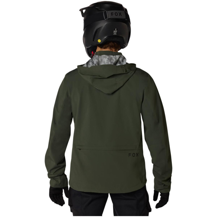 Veste FOX ranger o.r. packable rain vert | Oxmoto