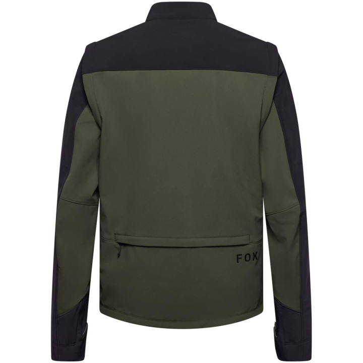 Veste FOX ranger off road softshell vert | Oxmoto