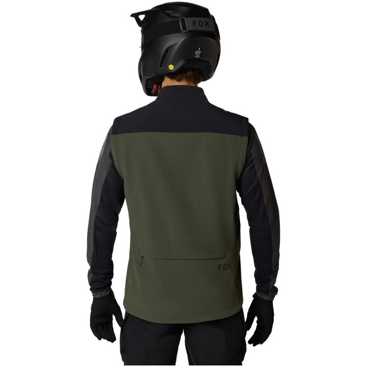 Veste FOX ranger off road softshell vert | Oxmoto
