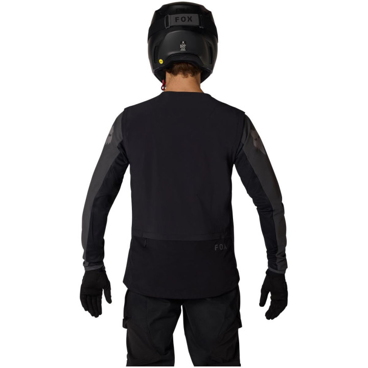 Gilet FOX ranger off road wind noir | Oxmoto